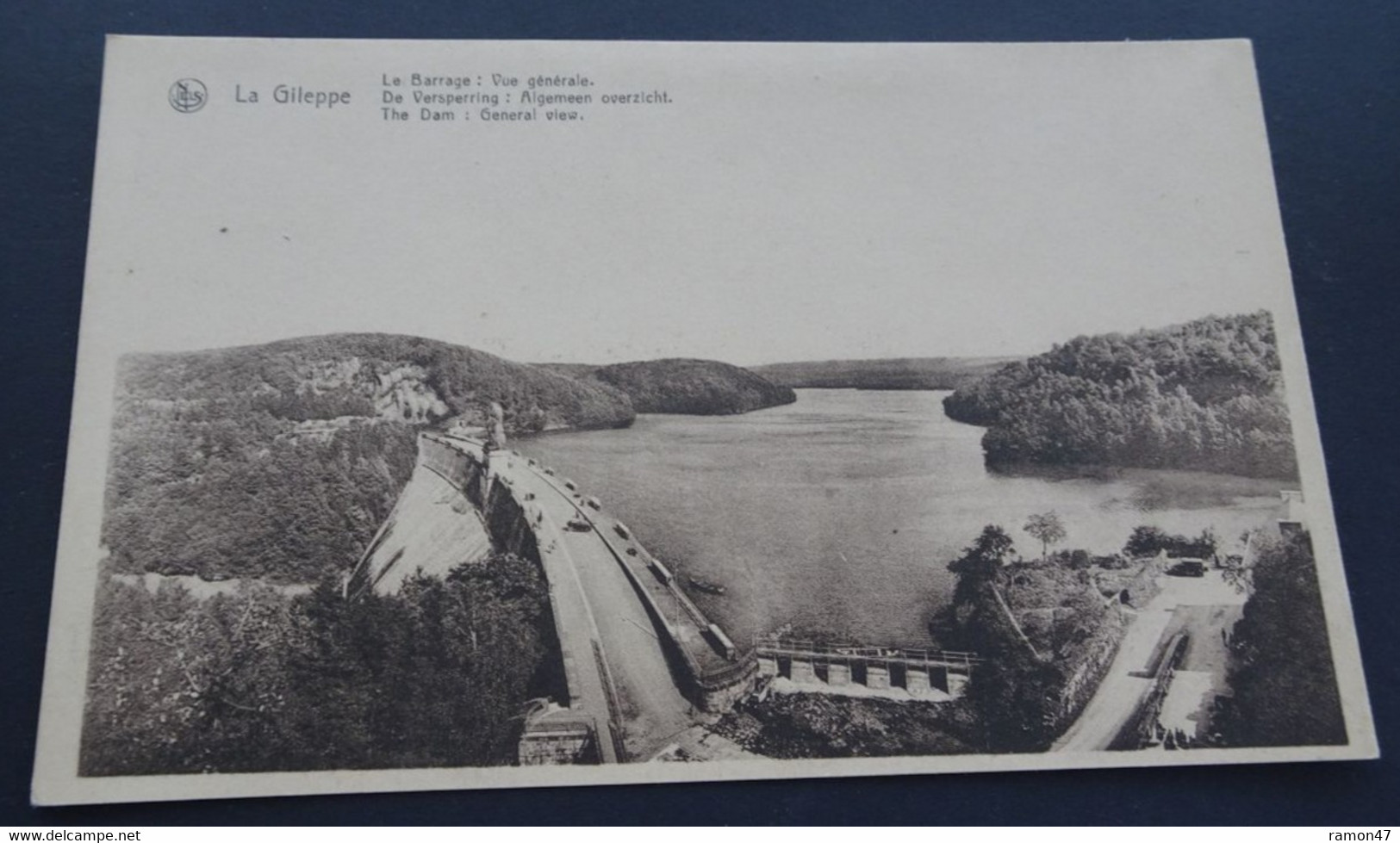 La Gileppe - Barrage: Vue Générale - Gileppe (Stuwdam)