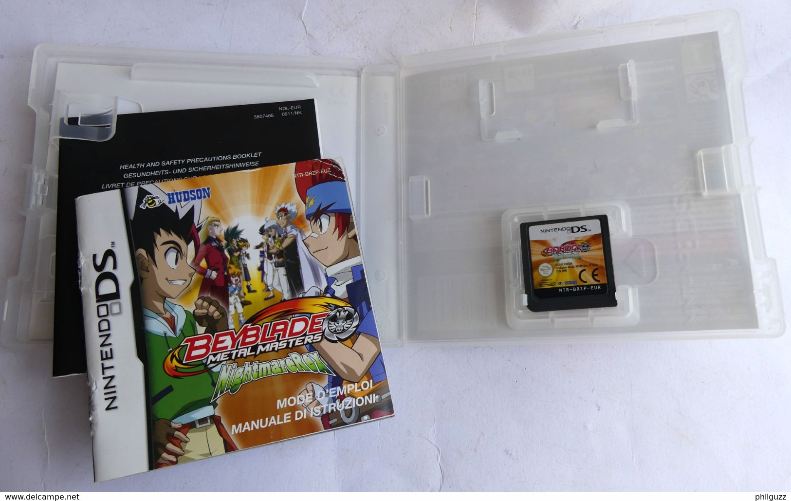 JEU NINTENDO DS BEYBLADE METAL MASTERS NIGHTMAREREX 2 - Nintendo DS