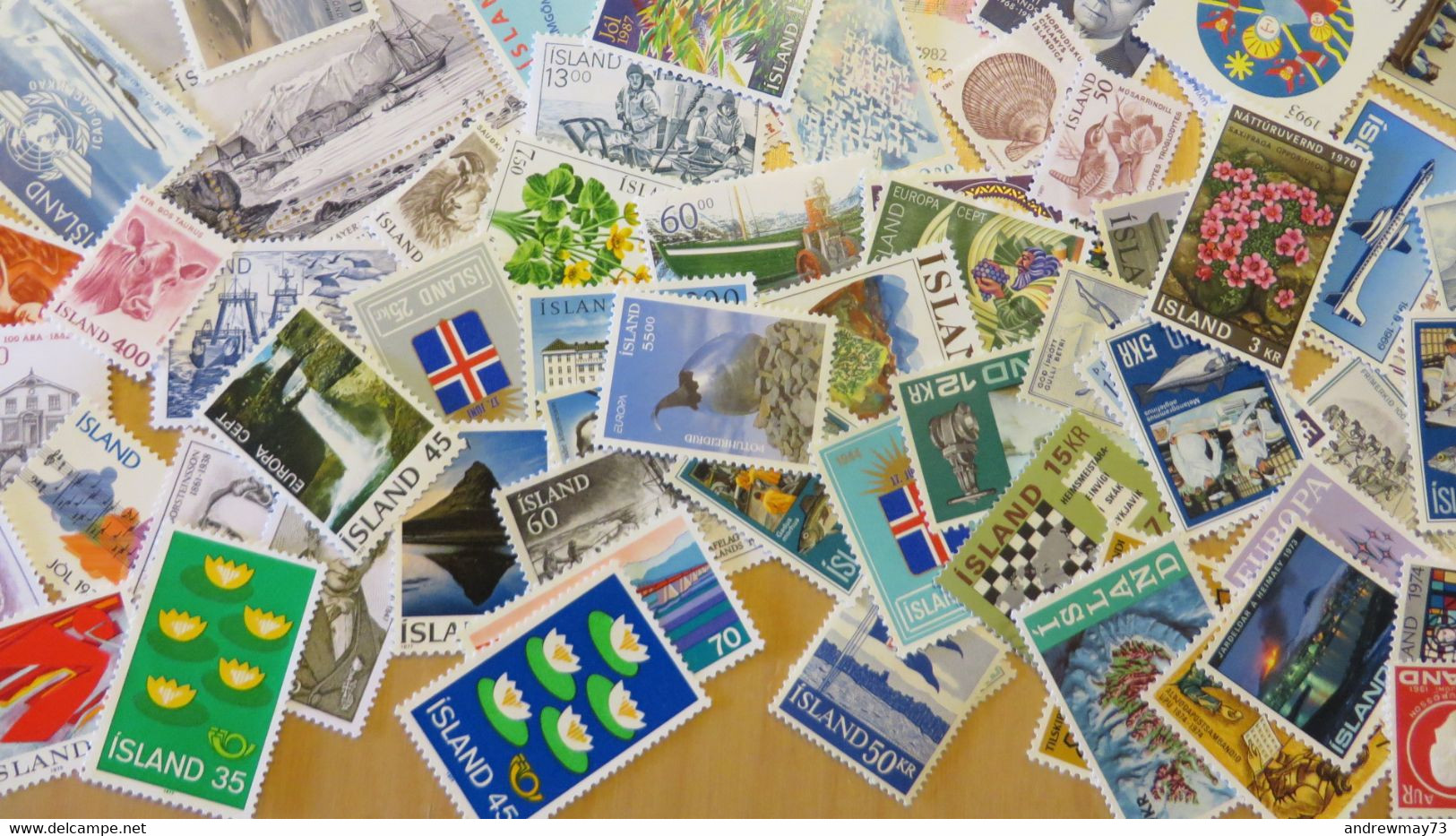ICELAND - WONDERFUL MNH COLLECTION- 1200 $ CAT VALUE