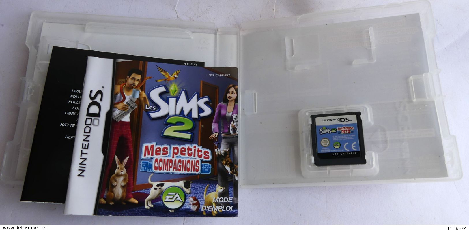 JEU NINTENDO DS LES SIMS 2 MES PETITS COMPAGNONS - Nintendo DS