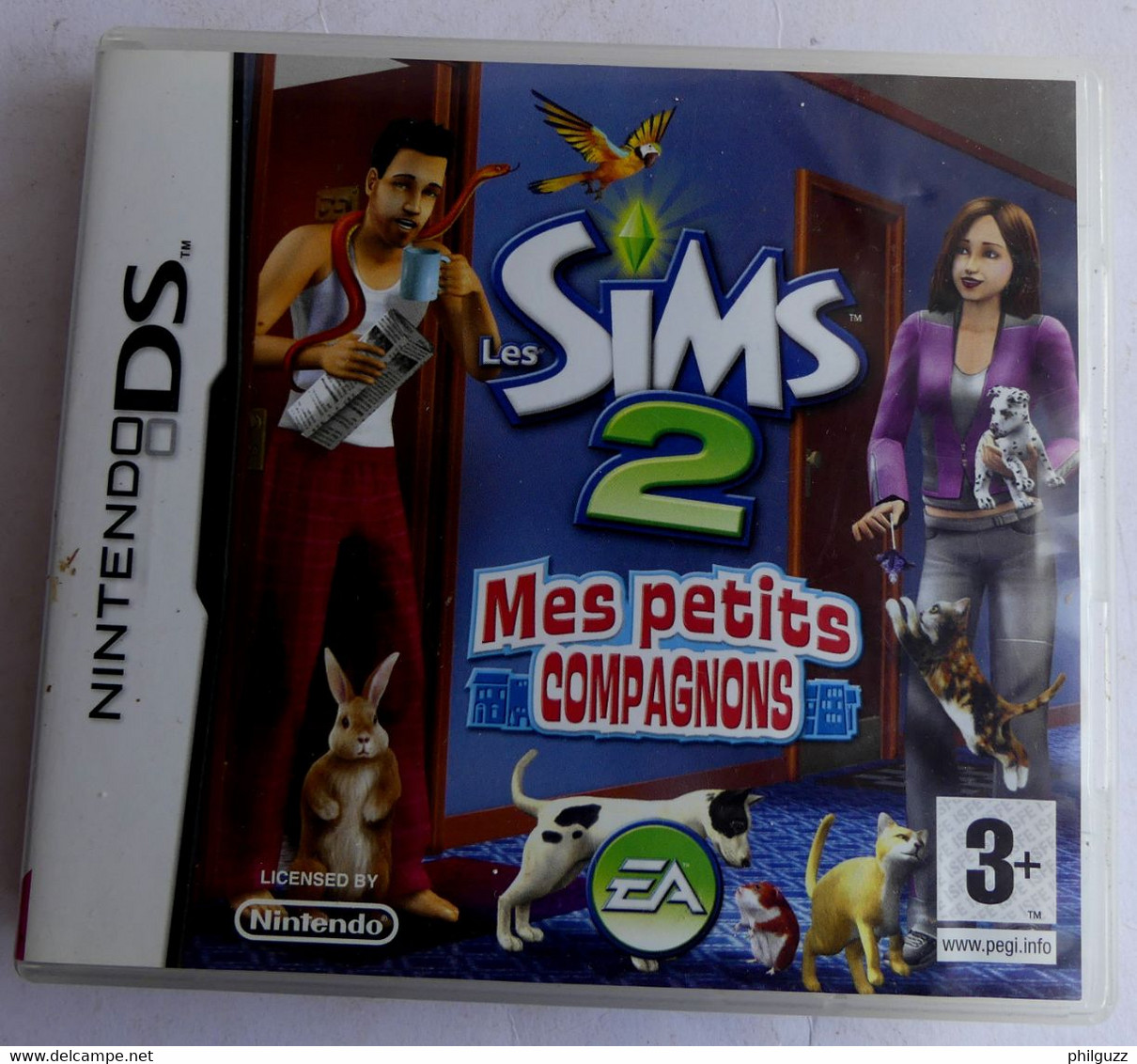 JEU NINTENDO DS LES SIMS 2 MES PETITS COMPAGNONS - Nintendo DS