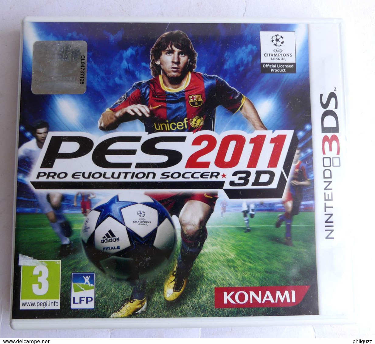 JEU NINTENDO 3DS PES 2011 - Nintendo 3DS