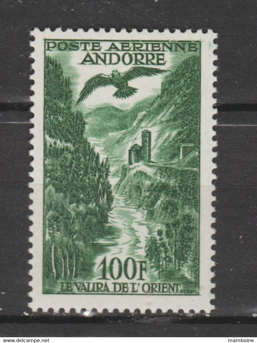 ANDORRE ~  1963  Aérien  N°2  Neuf  X - Posta Aerea