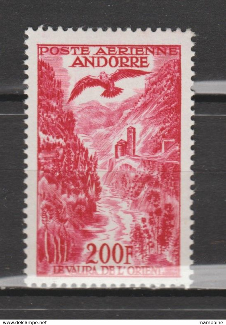 ANDORRE ~  1963  Aérien  N° 3  Neuf  X - Luftpost