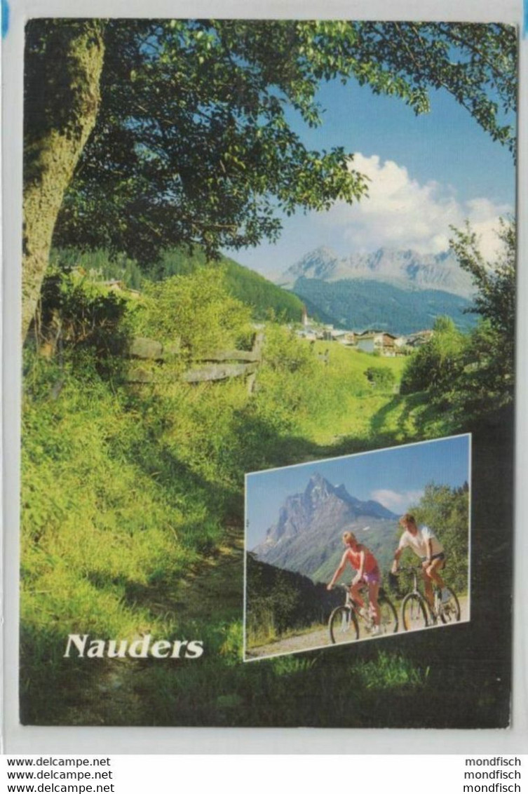 Nauders Mit Radfahrer - Nauders