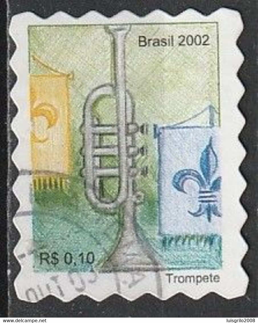 Brasil/ Brazil, 2002 - Musical Instruments/ Instruments De Musique -|- Trompete - Gebraucht