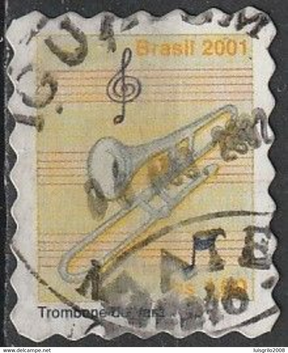 Brasil/ Brazil, 2002 - Musical Instruments/ Instruments De Musique -|- Trombone De Vara - Gebraucht