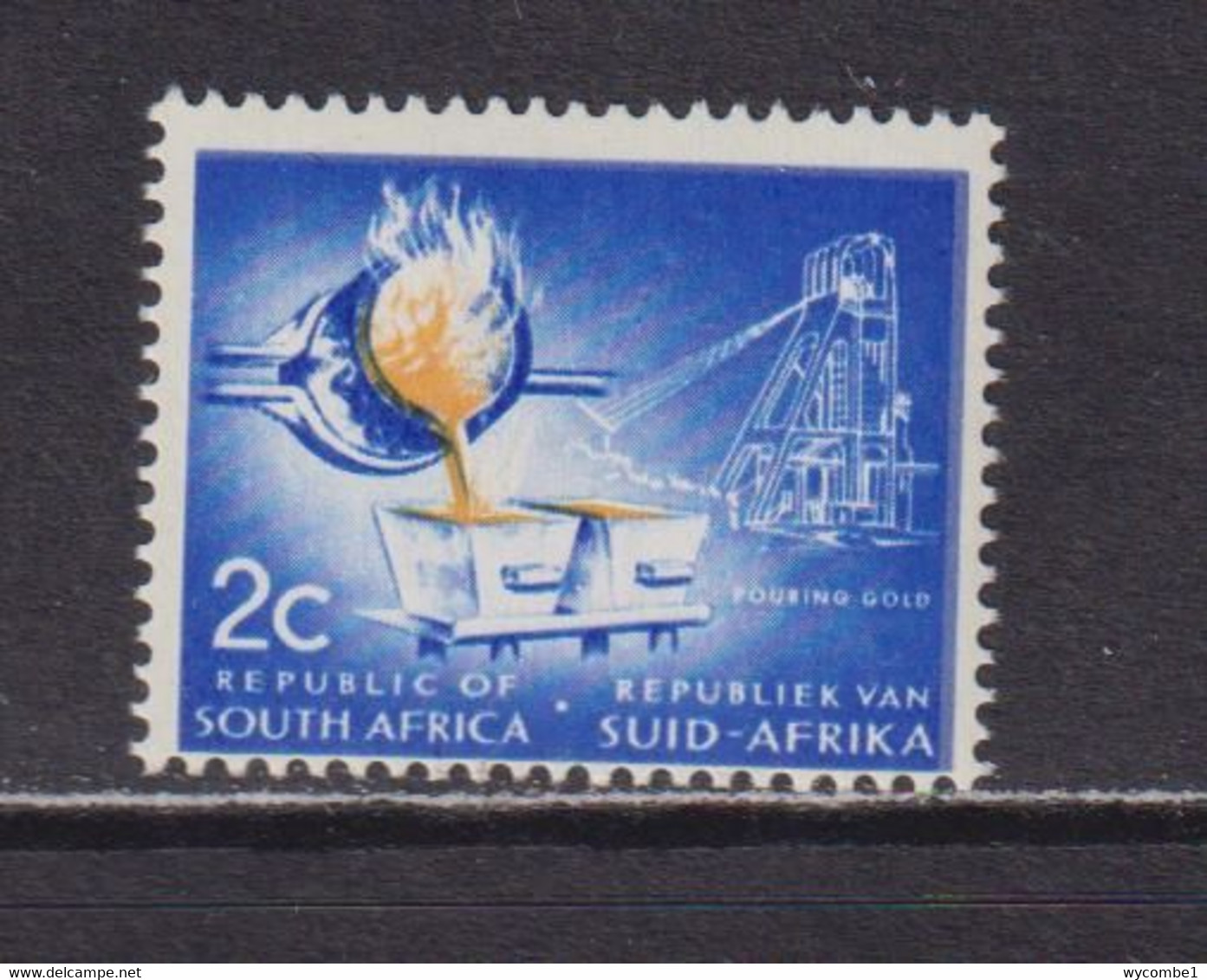 SOUTH AFRICA - 1961 Definitive 2c Never Hinged Mint - Ungebraucht