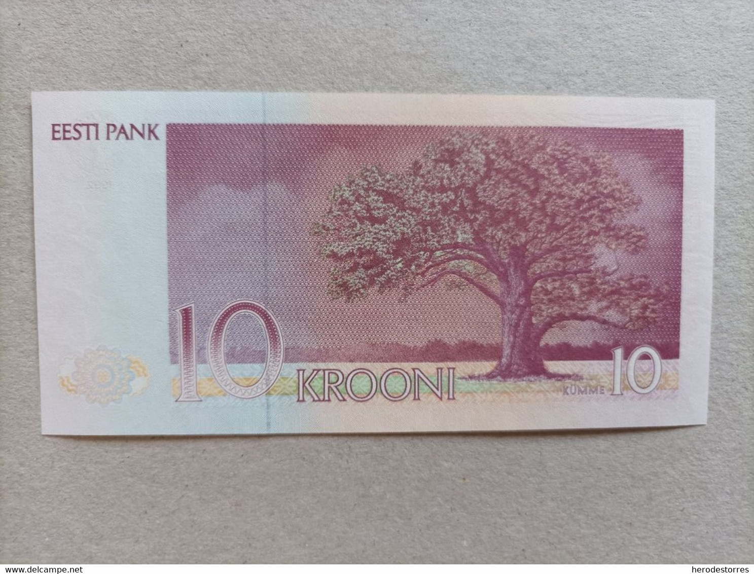 Billete De Estonia De 10 Krooni, Año 1992, UNCIRCULATED - Estonia