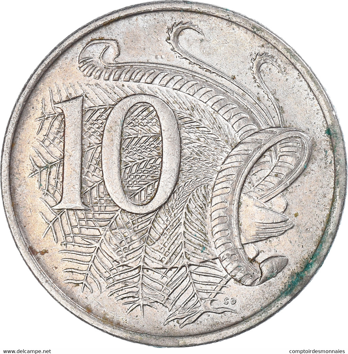 Monnaie, Australie, 10 Cents, 1981 - 10 Cents