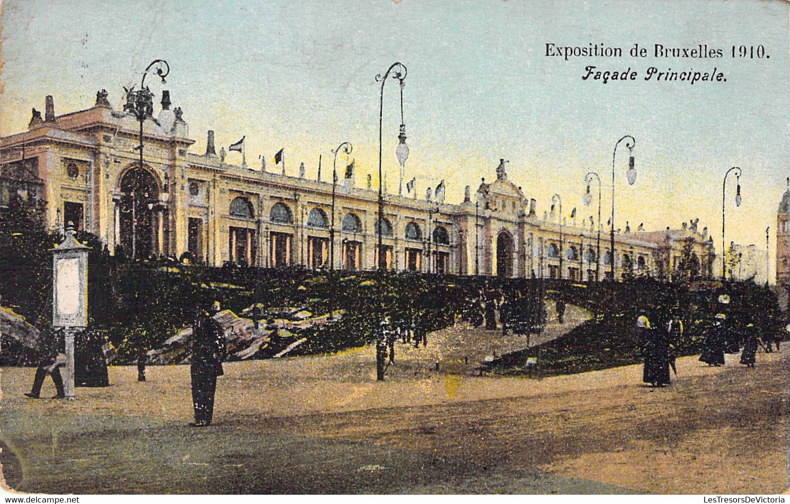 CPA Exposition Universelle Bruxelles 1910 - Façade Principale - Weltausstellungen