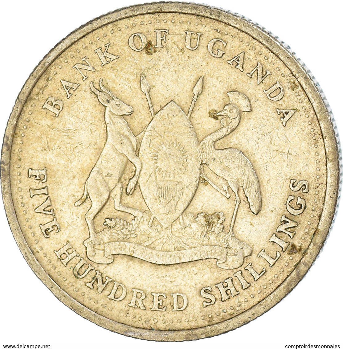 Monnaie, Ouganda, 500 Shillings, 2003 - Ouganda