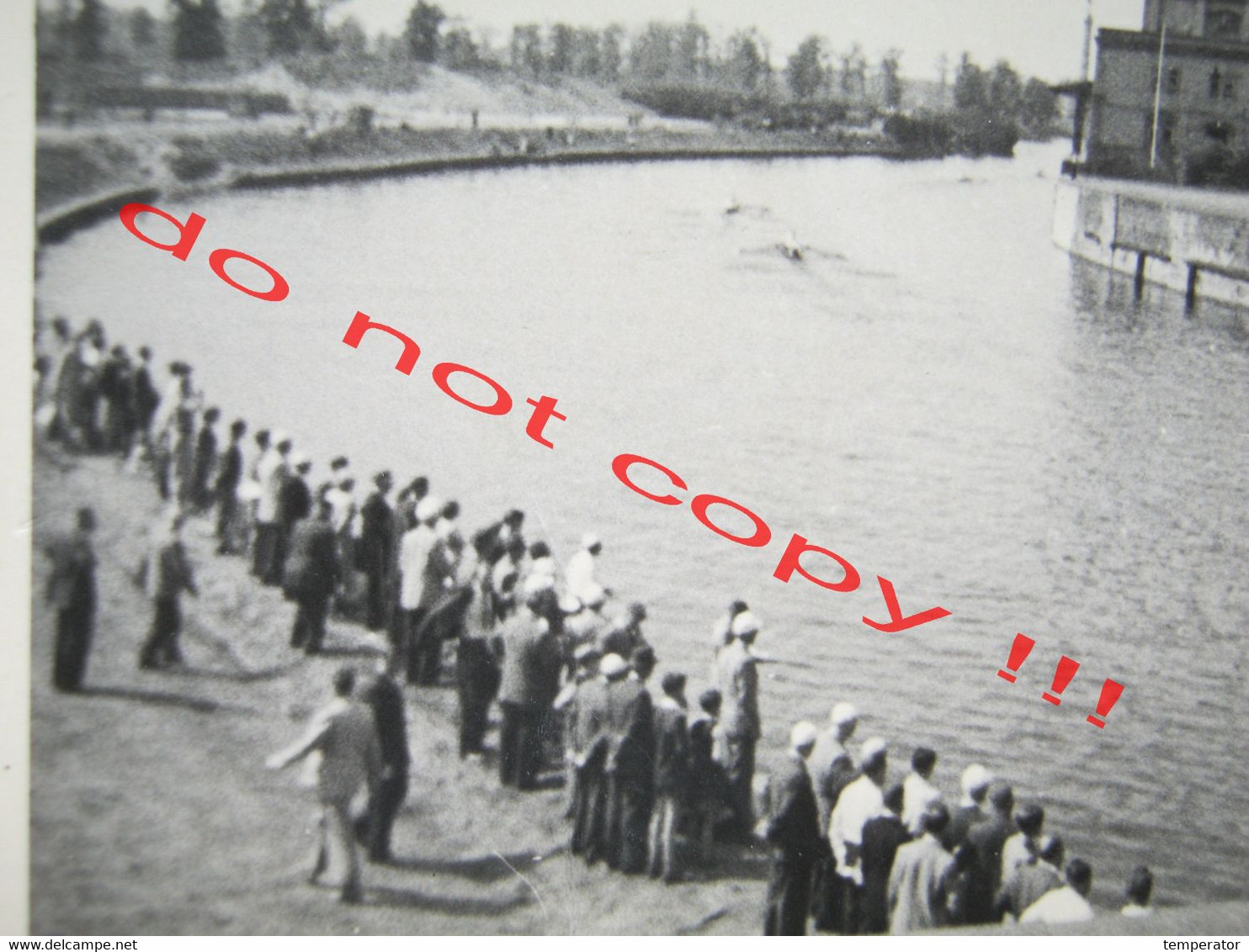 Rowing, Kayaking / Somewhere In Germany - Competition ... ( Old Real Photo ) - Roeisport