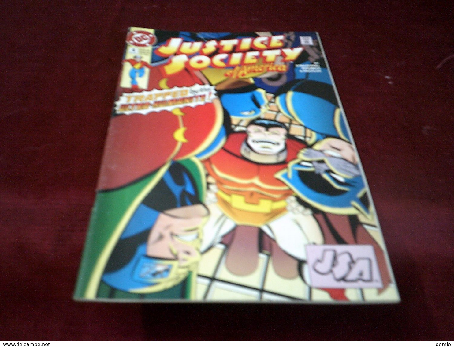 JUSTICE SOCIETY OF AMERICA  N° 4 NOV   92 - DC