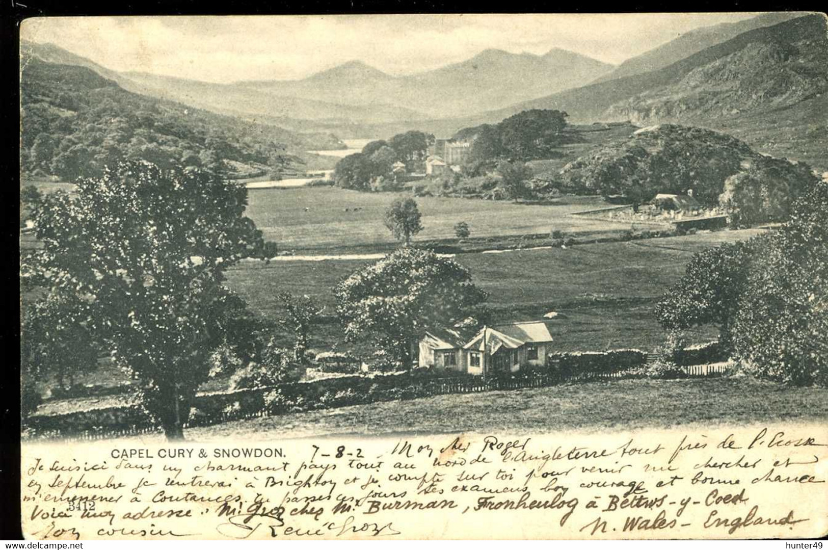 Capel Cury & Snowdon 1902 - Unknown County