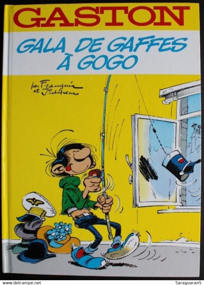 BD - Gaston - INT 01 - Gala De Gaffes à Gogo / Le Bureau Des Gaffes En Gros - Rééd. 1998 - Gaston