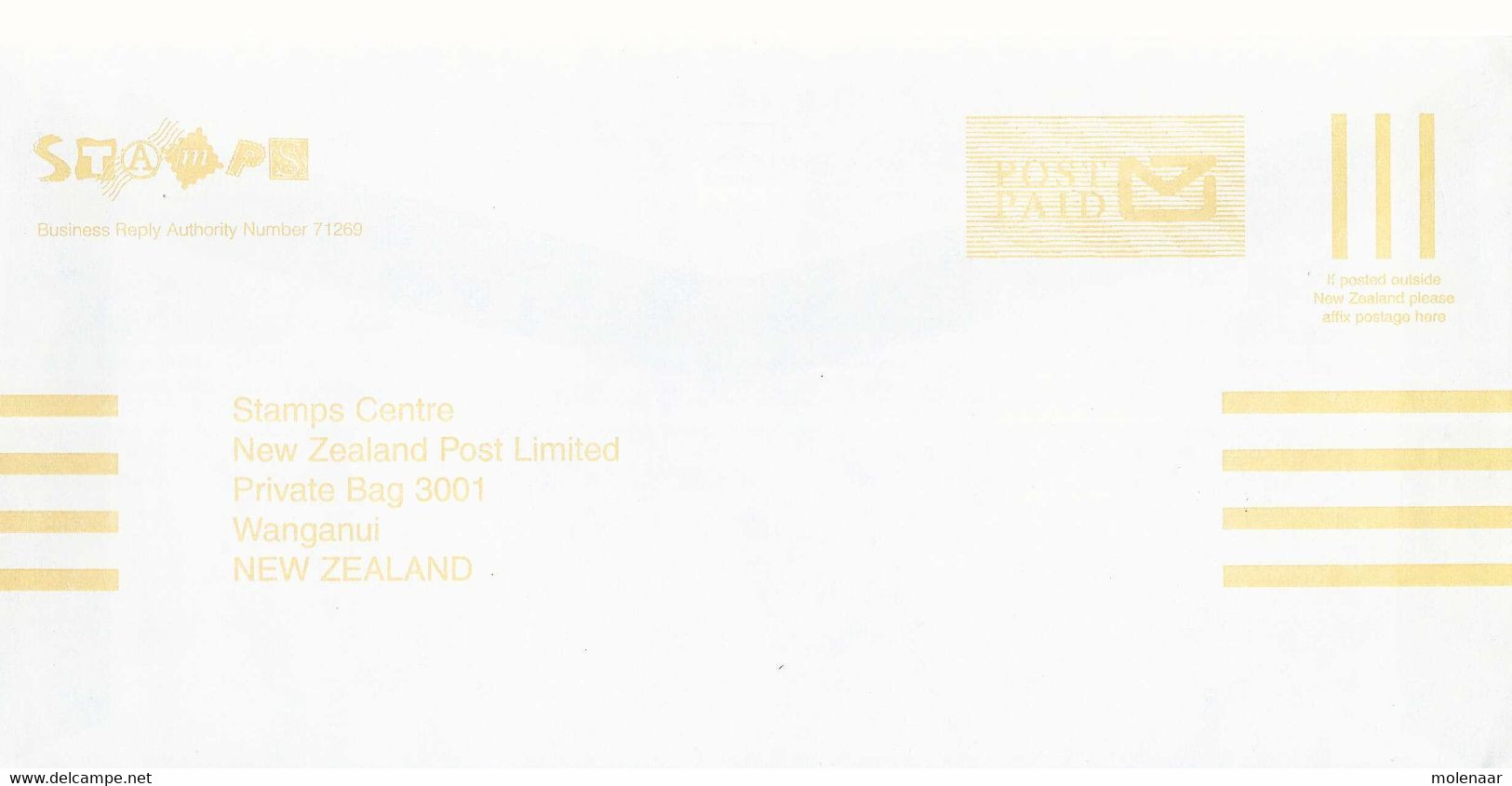 New-Zealand 2 Omslagen Van  "Stamps Centre"  Ongebruikt (7389) - Postal Stationery