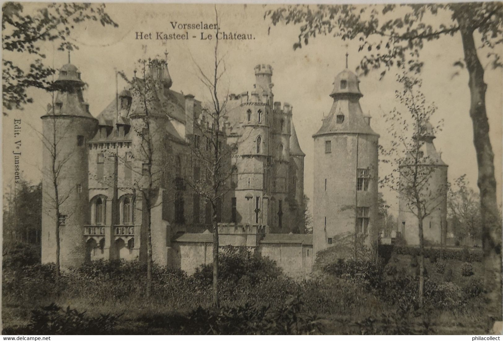 Vosselaar - Vosselaer // Het Kasteel - Le Chateau 1913 Ed. Ve Janssens - Vosselaar