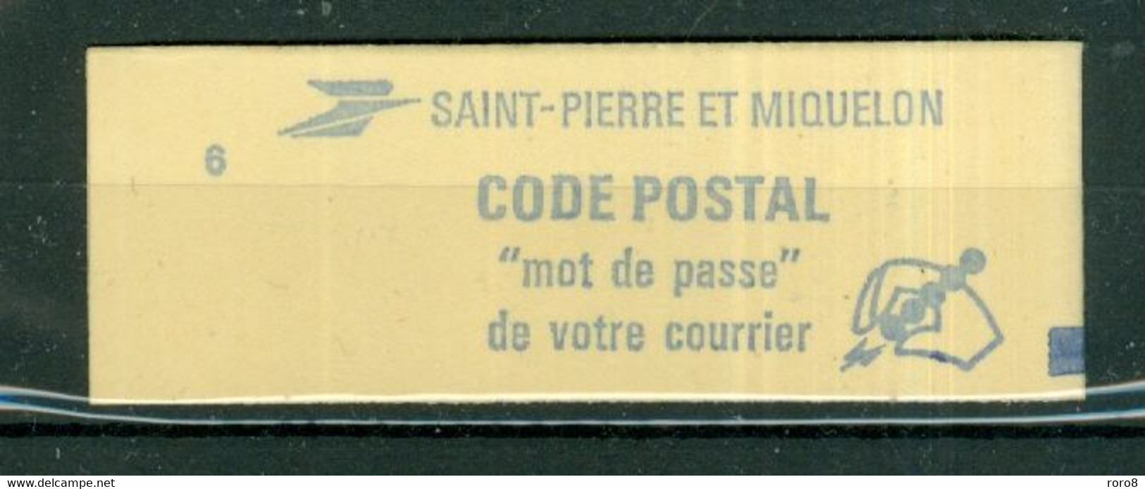 ST-PIERRE ET MIQUELON - CARNET Contenant 2 Bandes Du  N°464a** MNH LUXE - Liberté. - Booklets