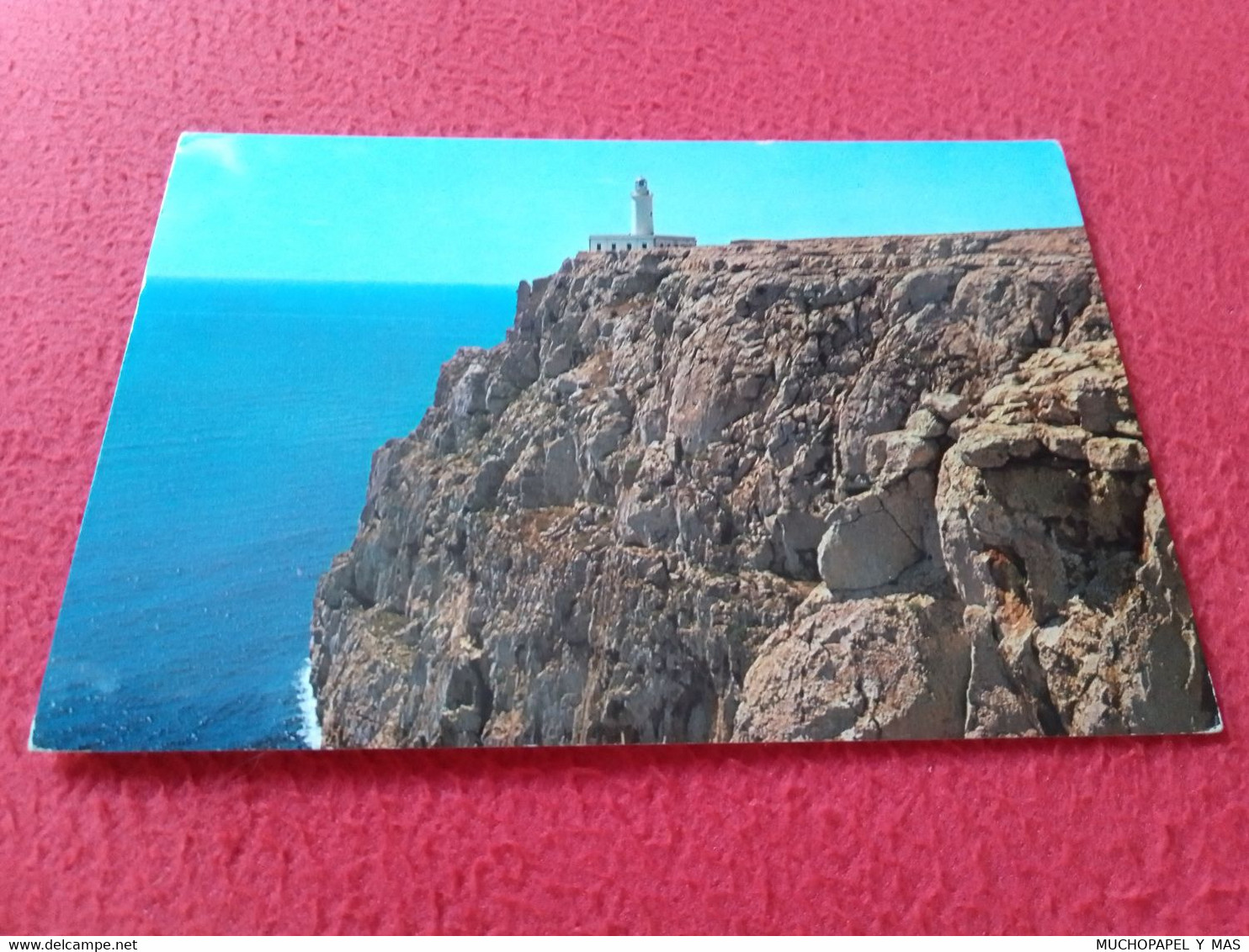 ESPAGNE SPAIN POSTAL POST CARD ISLAS BALEARES BALEARIC ISLANDS FORMENTERA FARO DE LA MOLA PHARE LIGHTHOUSE SUBIRÁ Nº 631 - Formentera