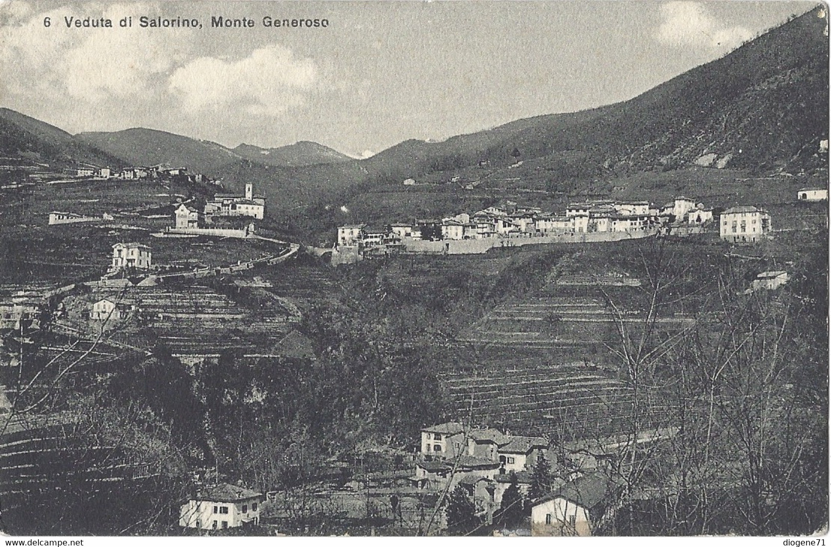 Veduta Di Salorino Monte Generoso Mendrisio TI - Mendrisio