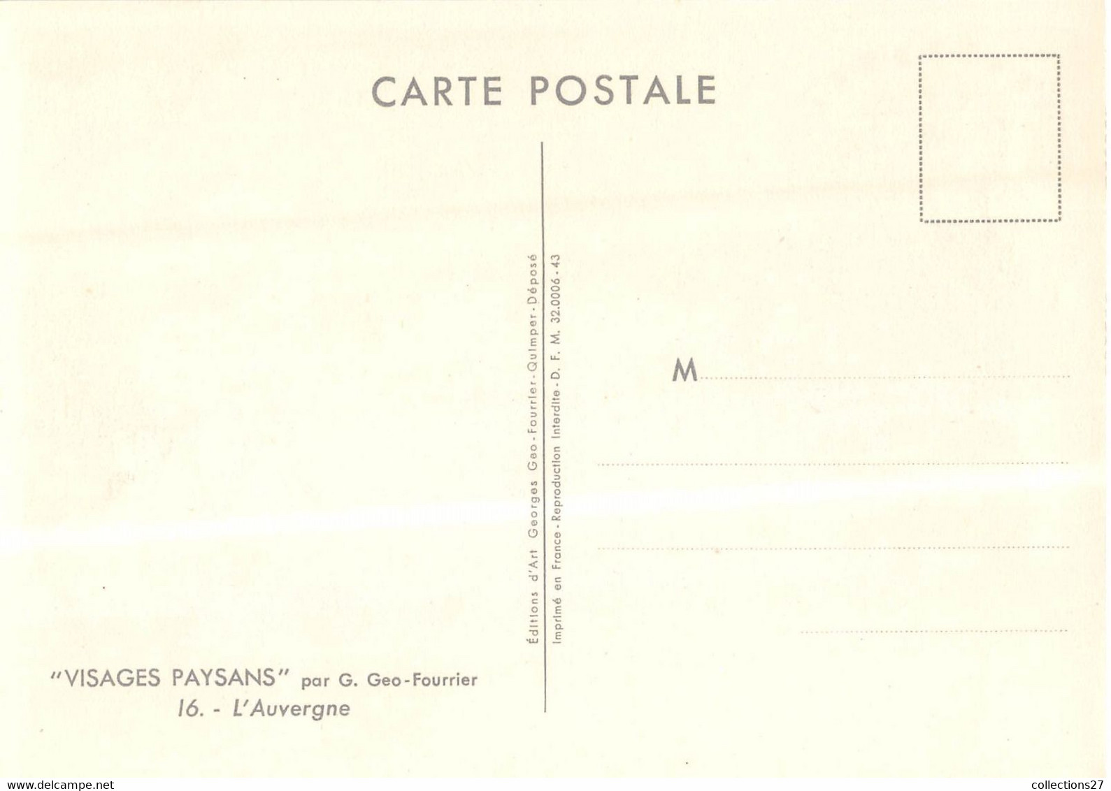 FOURRIER-GEO- LOT DE 16 CARTES - Fourrier, G.