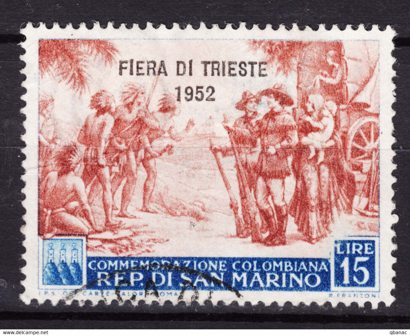 San Marino 1952 Mi#483 Used - Used Stamps