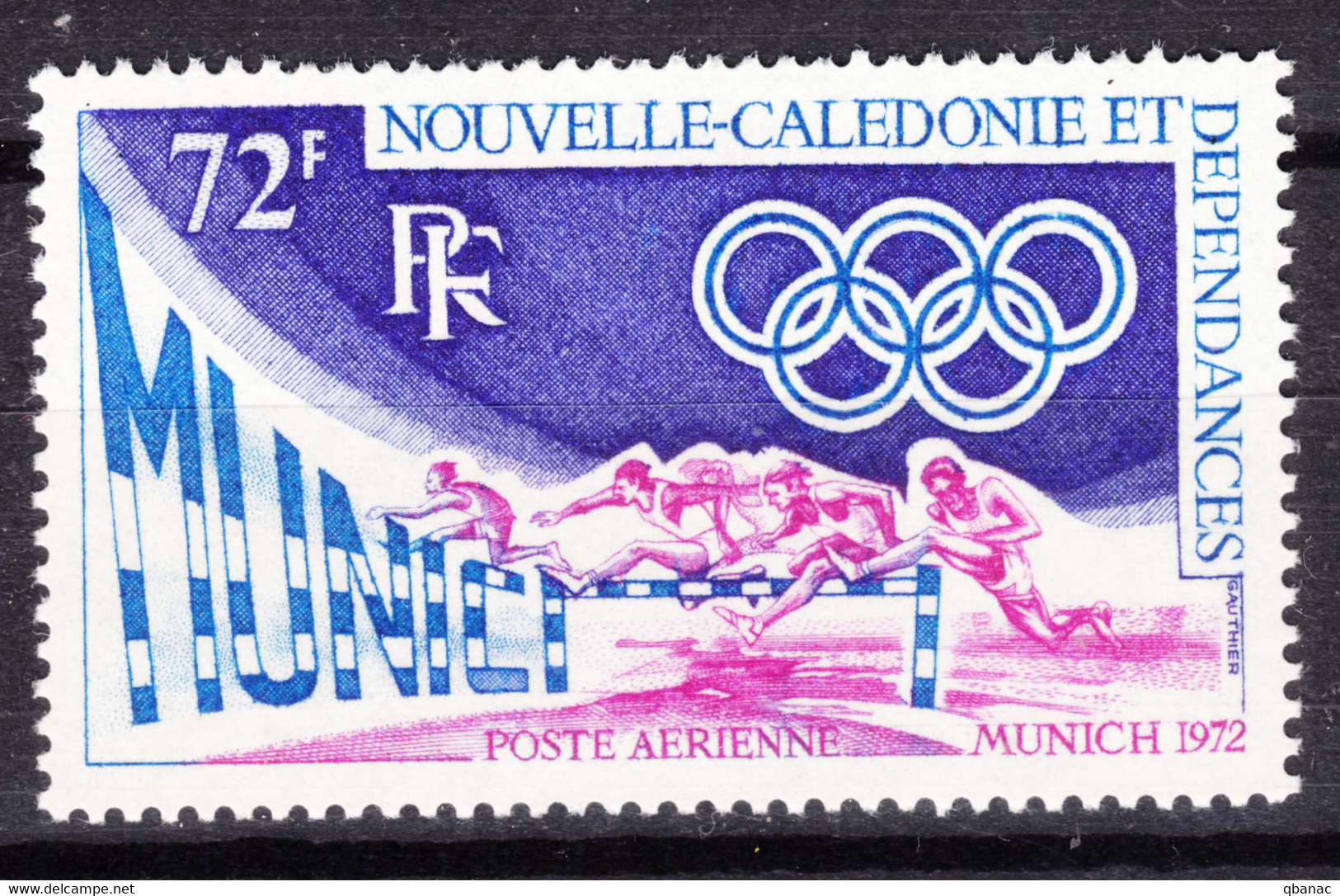New Caledonia 1972 Olympic Games Mi#523 Mint Never Hinged - Ungebraucht