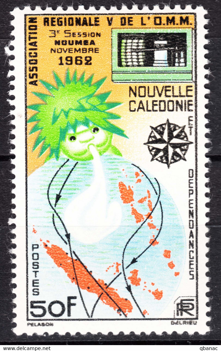 New Caledonia 1962 Mi#385 Mint Never Hinged - Ungebraucht