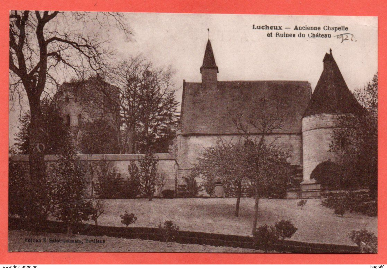80 - LUCHEUX - Ancienne Chapelle Et Ruines Du Château - Acheux En Amienois