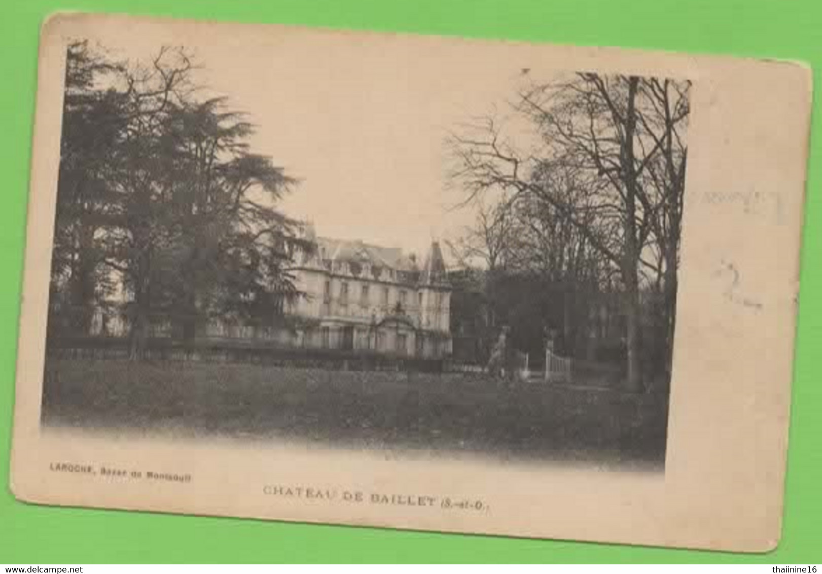 Château De BAILLET - Baillet-en-France