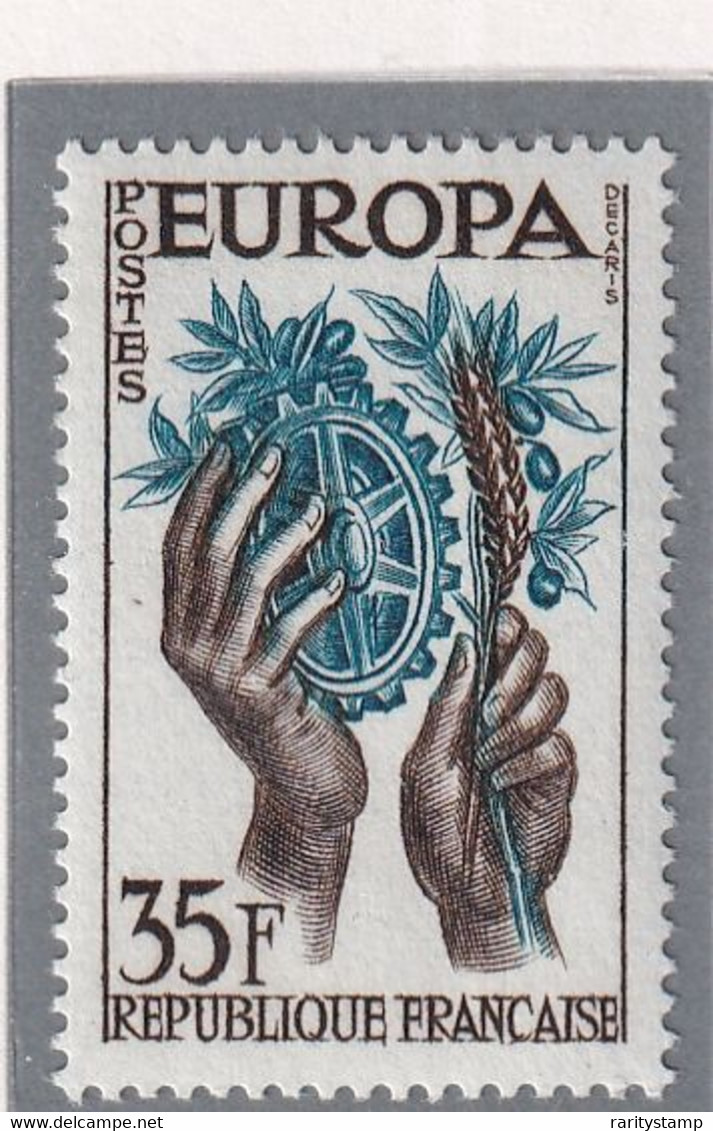 EUROPA CEPT 1957 FRANCIA MNH SERIE COMPLETA - 1957