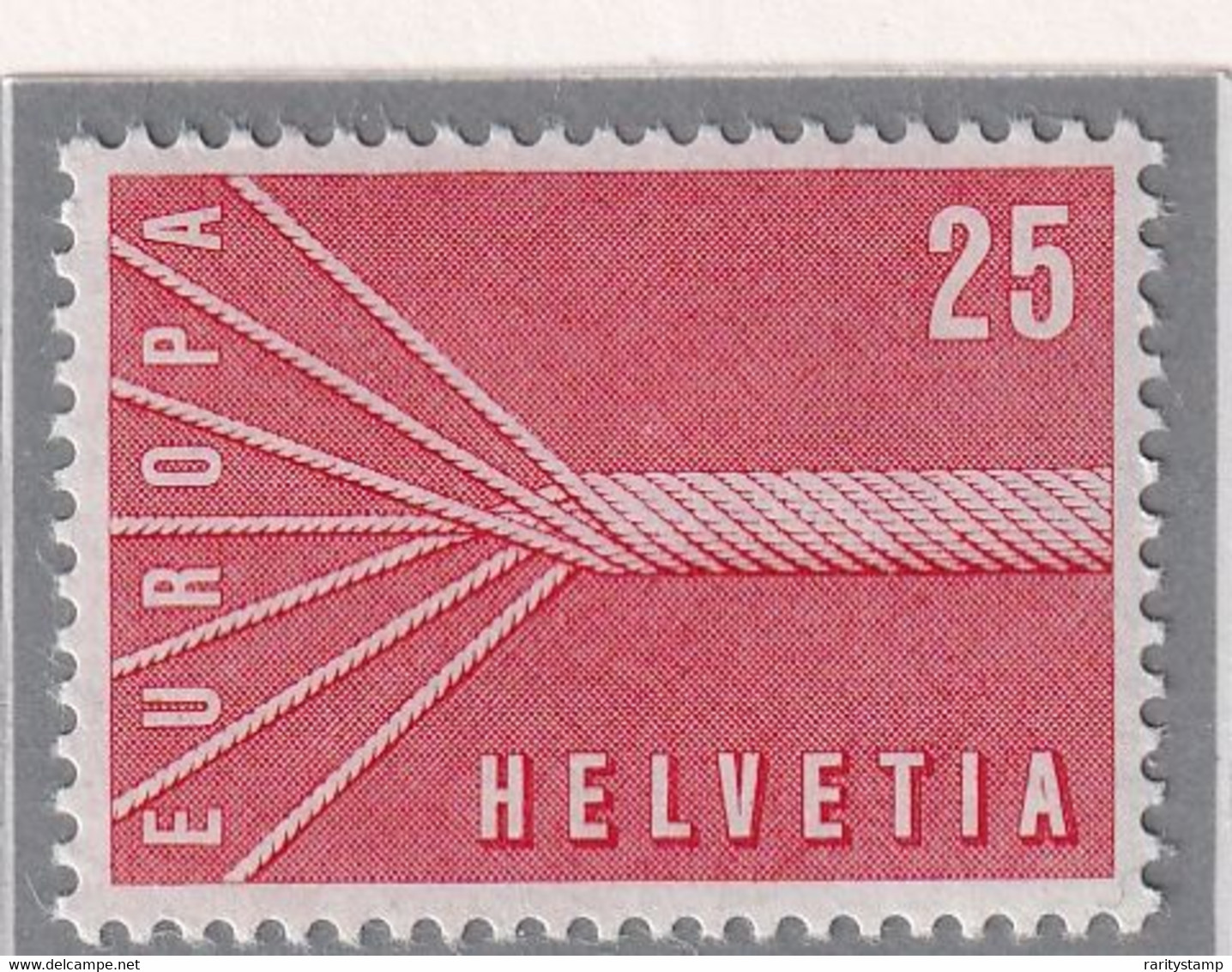 EUROPA CEPT 1957 SVIZZERA MNH SERIE COMPLETA - 1957