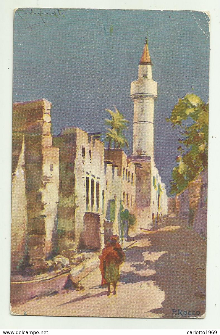 TRIPOLI - VILLAGGIO DI SCIARA SCIAT - ILLUSTRATA CODOGNATO  - NV FP - Libya