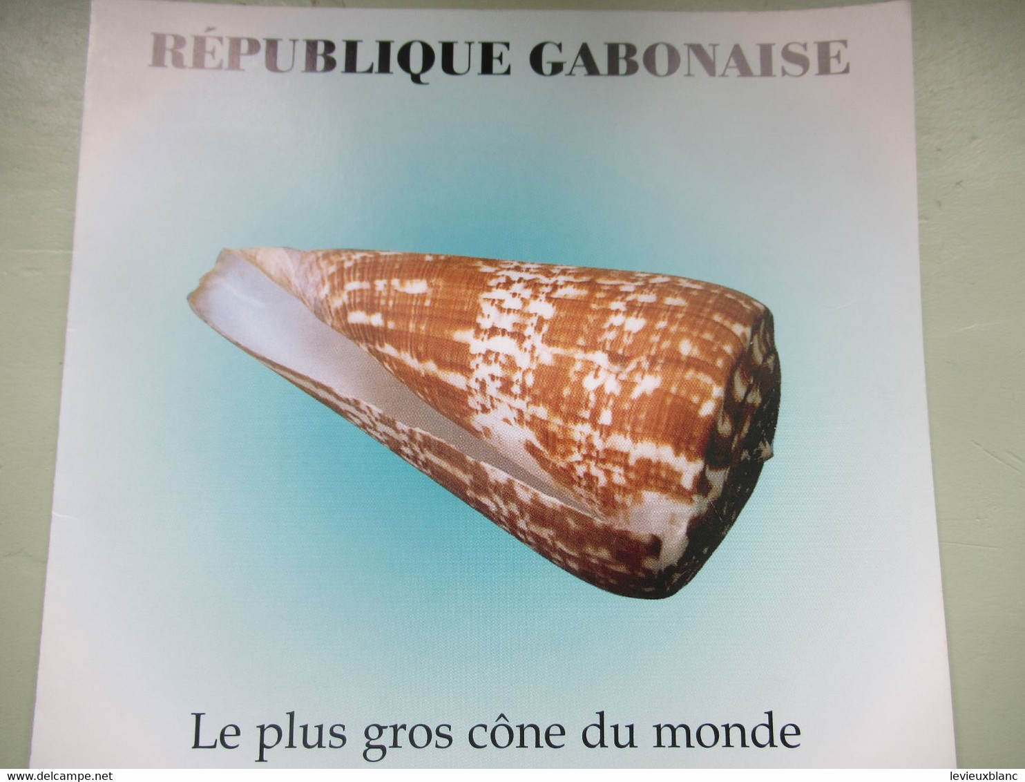 Prospectus D'information D'émission D'un Nouveau Timbre Poste/ Lutte Contre Le SIDA/Office Des P &T/GABON/2002  TIMB153 - Gabón (1960-...)