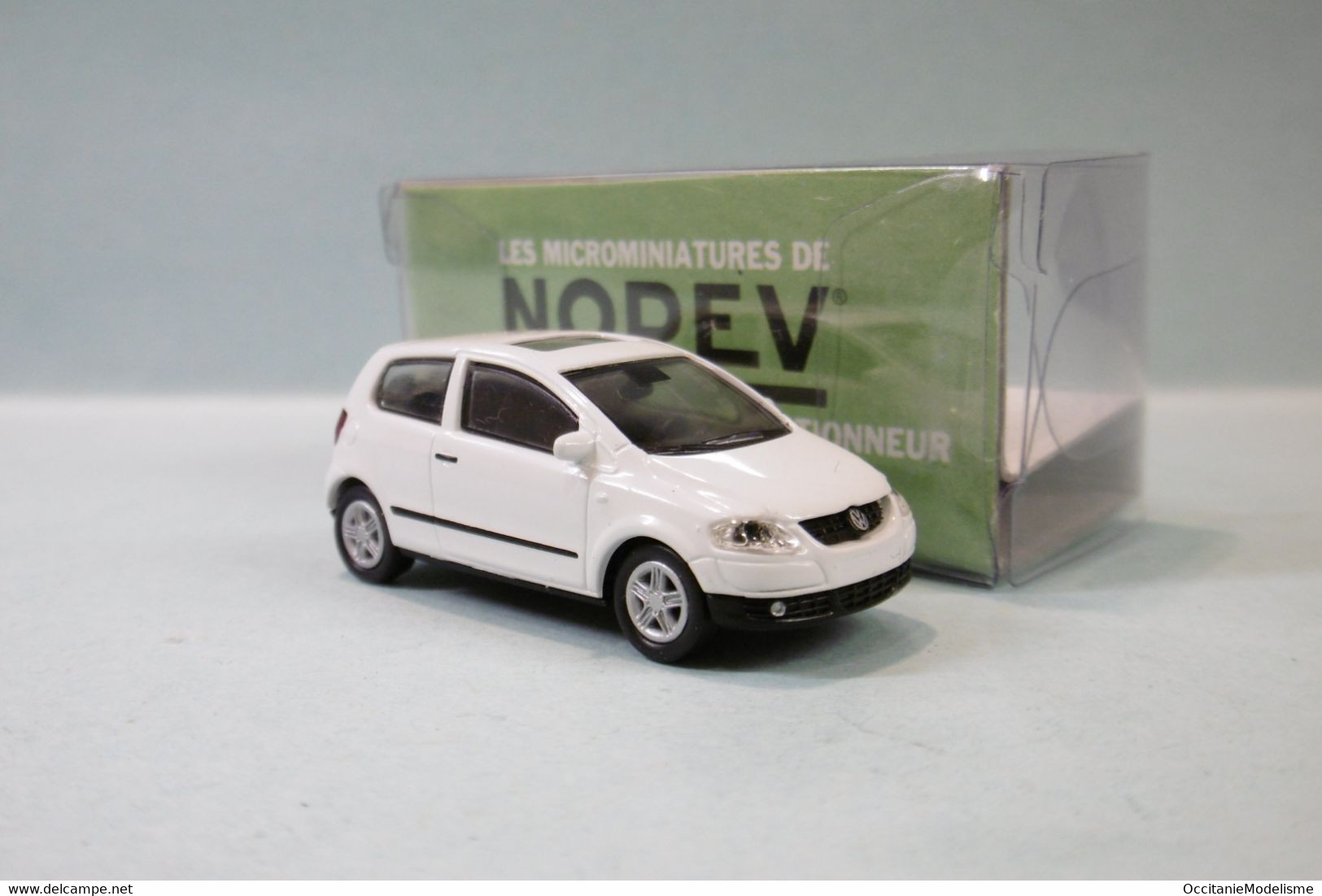 Norev - VW VOLKSWAGEN FOX 2005 Blanc Réf. 840149 Neuf NBO HO 1/87 - Strassenfahrzeuge