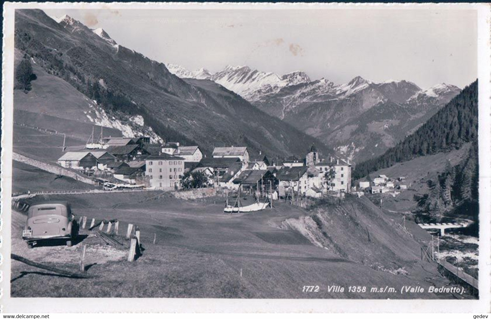 Villa TI, Valle Bedretto, Automobile (1772) - Bedretto