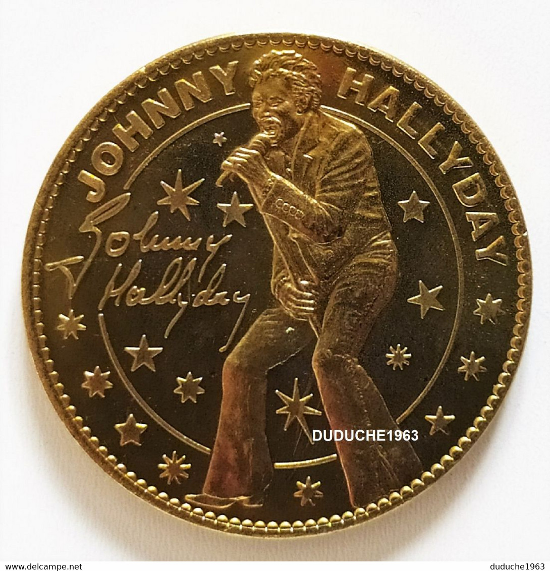 Médaille Arthus Bertrand. 1. Johnny Hallyday Bercy 2012 - 2012