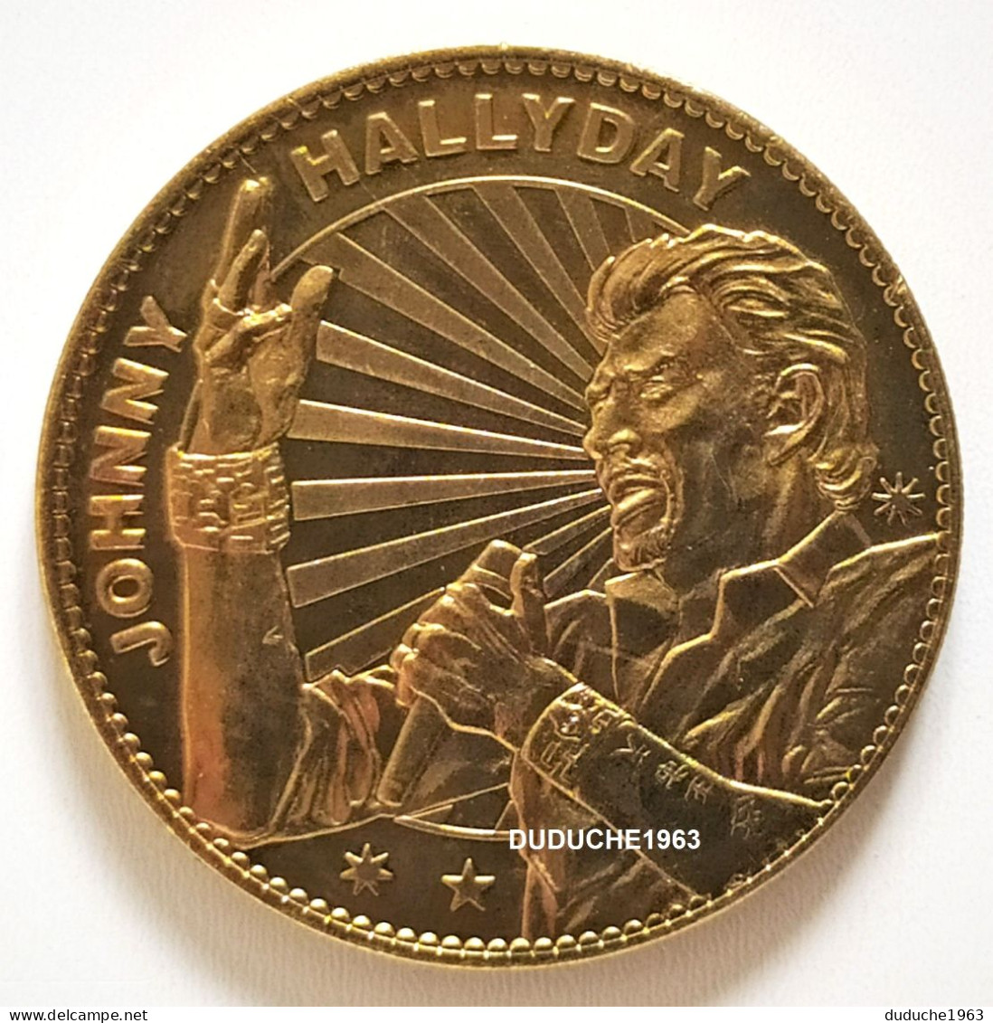 Médaille Arthus Bertrand. 3. Johnny Hallyday Bercy 2012 - 2012