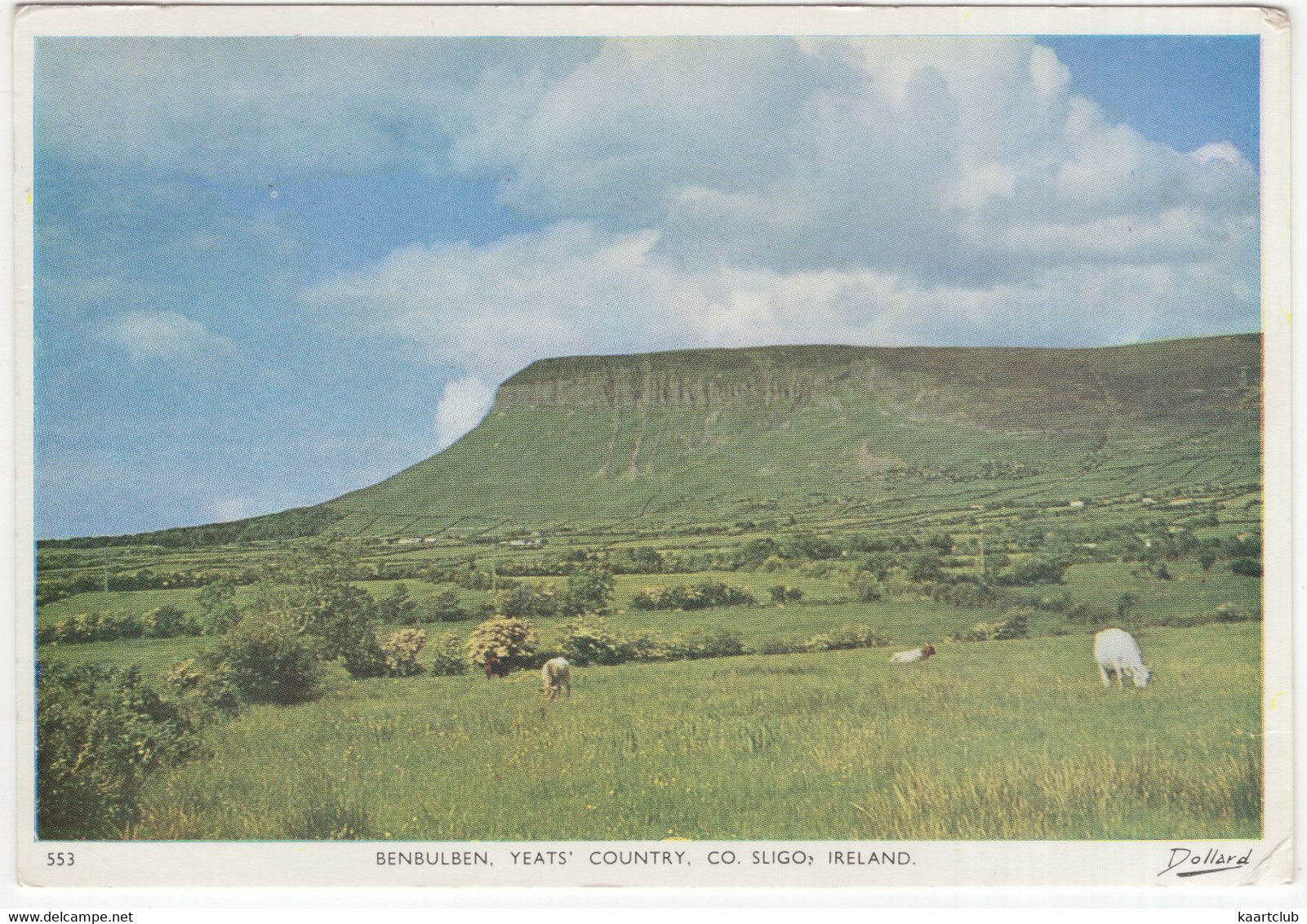 Benbulben, Yeats' Country, Co. Sligo, Ireland - 1967 - (Dollard) - Sligo