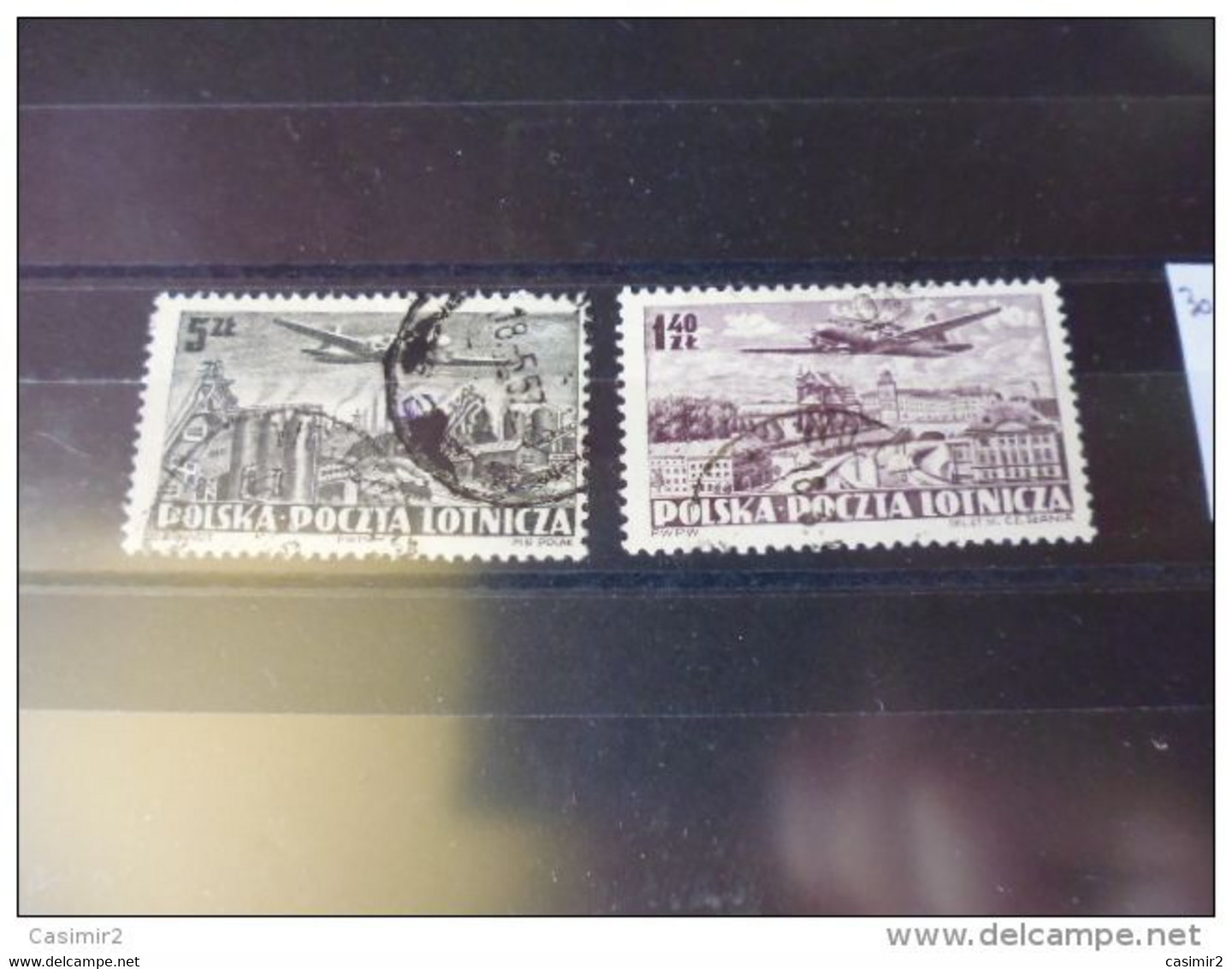 POLOGNE TIMBRE  COLLECTION  YVERT N° 30.31 - Used Stamps