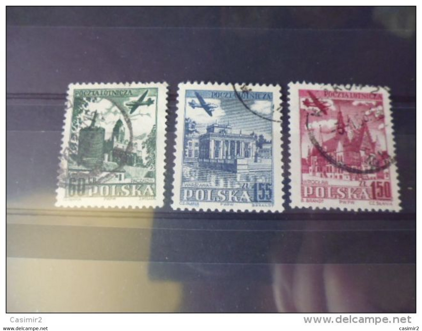 POLOGNE TIMBRE  COLLECTION  YVERT N° 34...........38 - Used Stamps