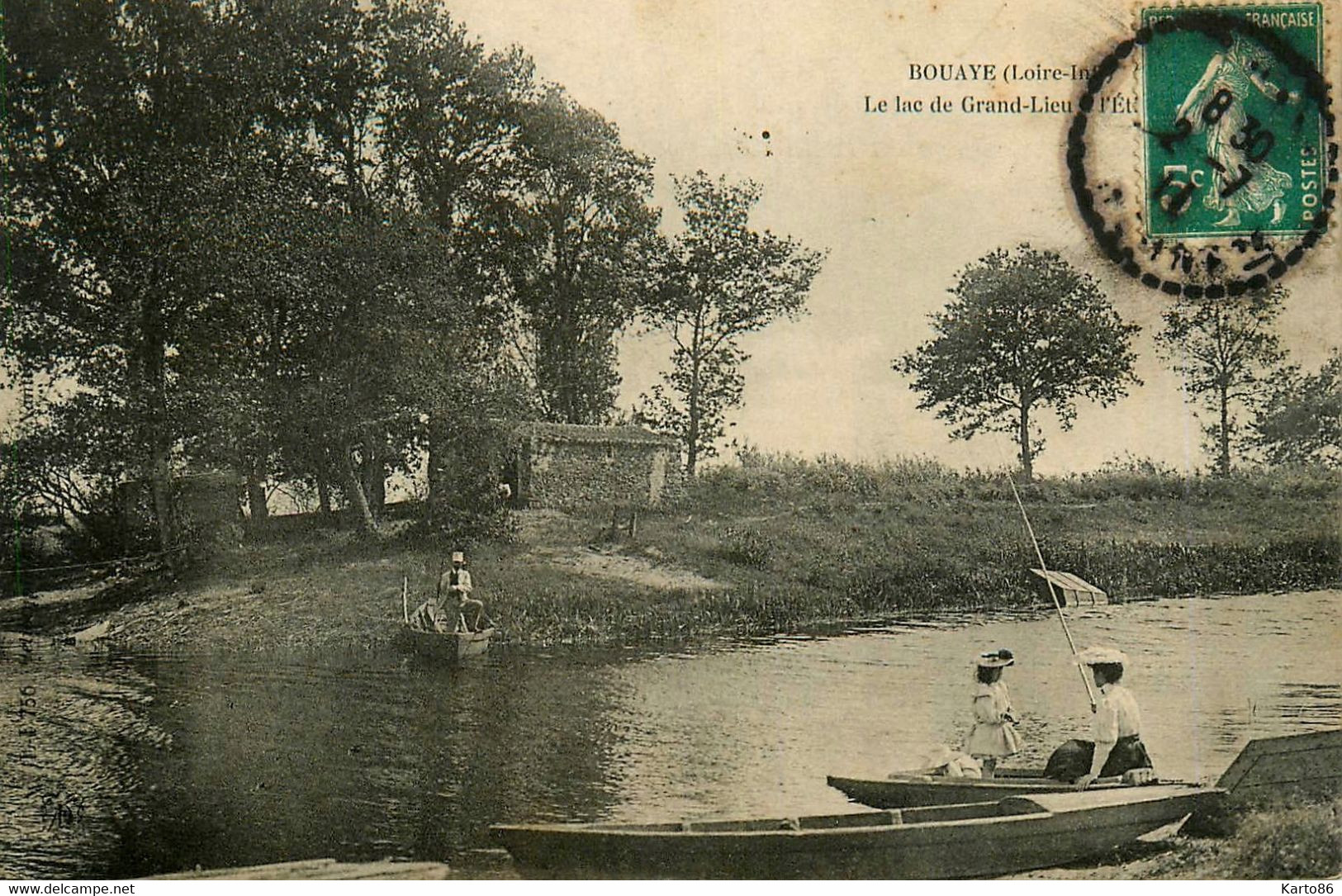 Bouaye * Le Lac De Grand Lieu Et L'étier * Villageois - Bouaye