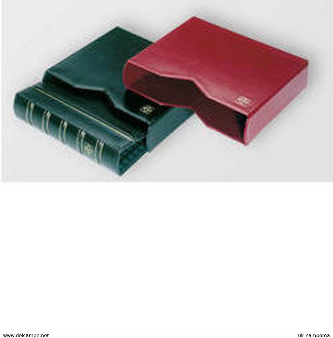 Slipcase For Ringbinder OPTIMA, In Classic Design, Red - Autres & Non Classés