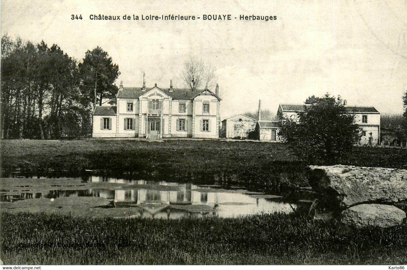 Bouaye * Herbauges * Château De La Loire Inférieur N°344 - Bouaye