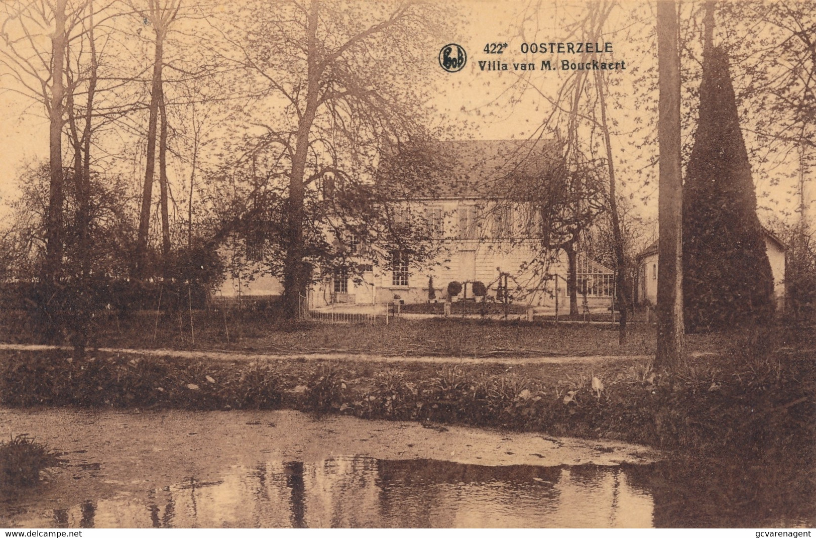 OOSTERZELE ::  VILLA VAN M.BOUCKAERT        :  2 SCANS - Oosterzele