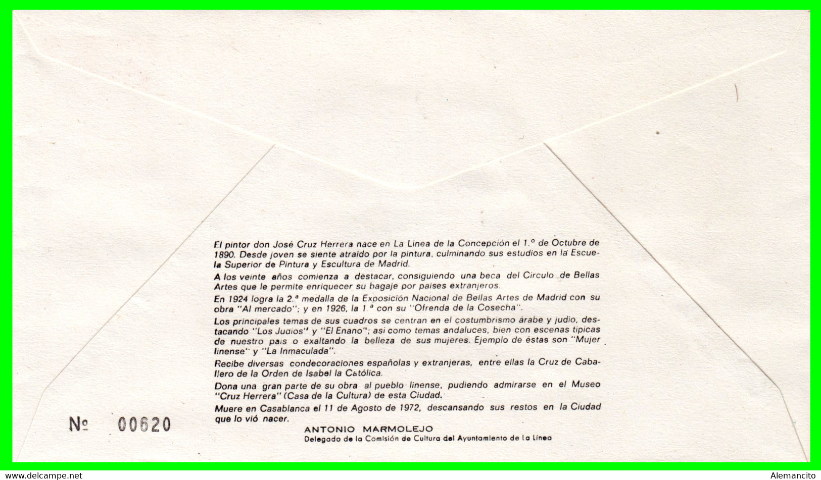 SOBRE EXPOSICION FILATELICA EXFILAFAL   MATASELLADO EN LA LINEA ( CADIZ ) AÑO 1980 - Altri & Non Classificati