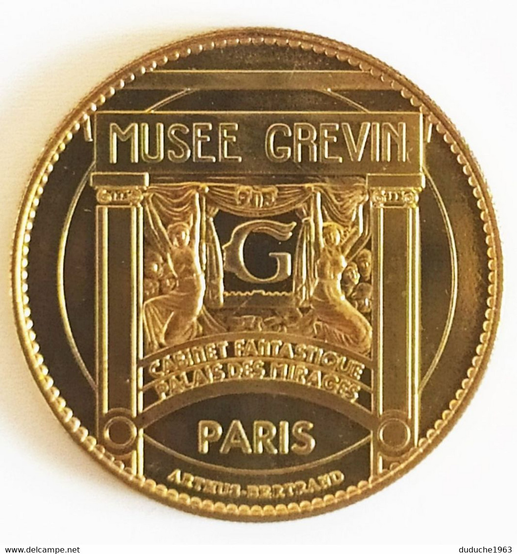 Lot 5 Médailles Arthus Bertrand 75.Paris - Musée Grévin. Sans Date - Non-datés