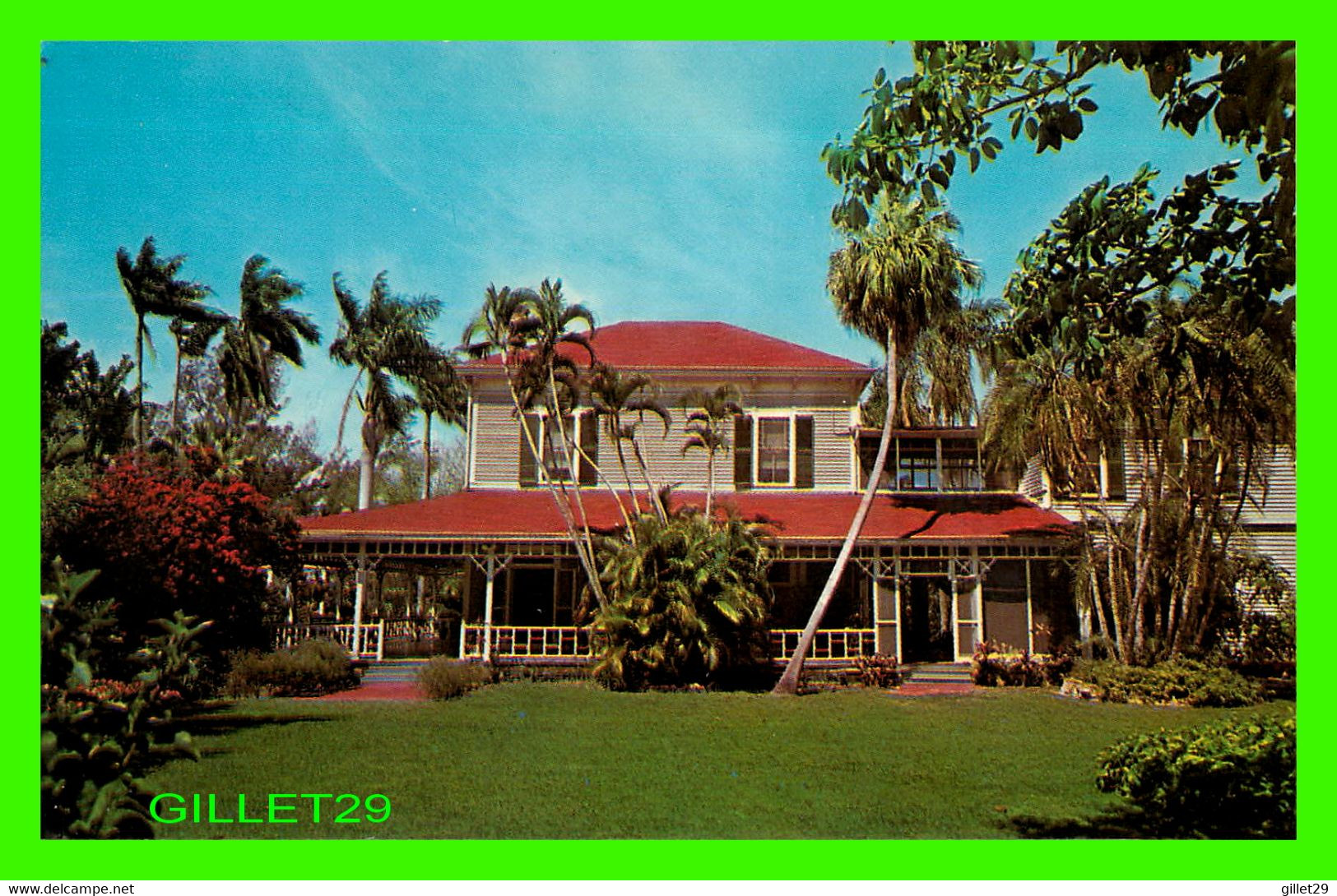 FORT MYERS, FL - EDISON'S WINTER HOME - DEXTER PRESS INC - - Fort Myers