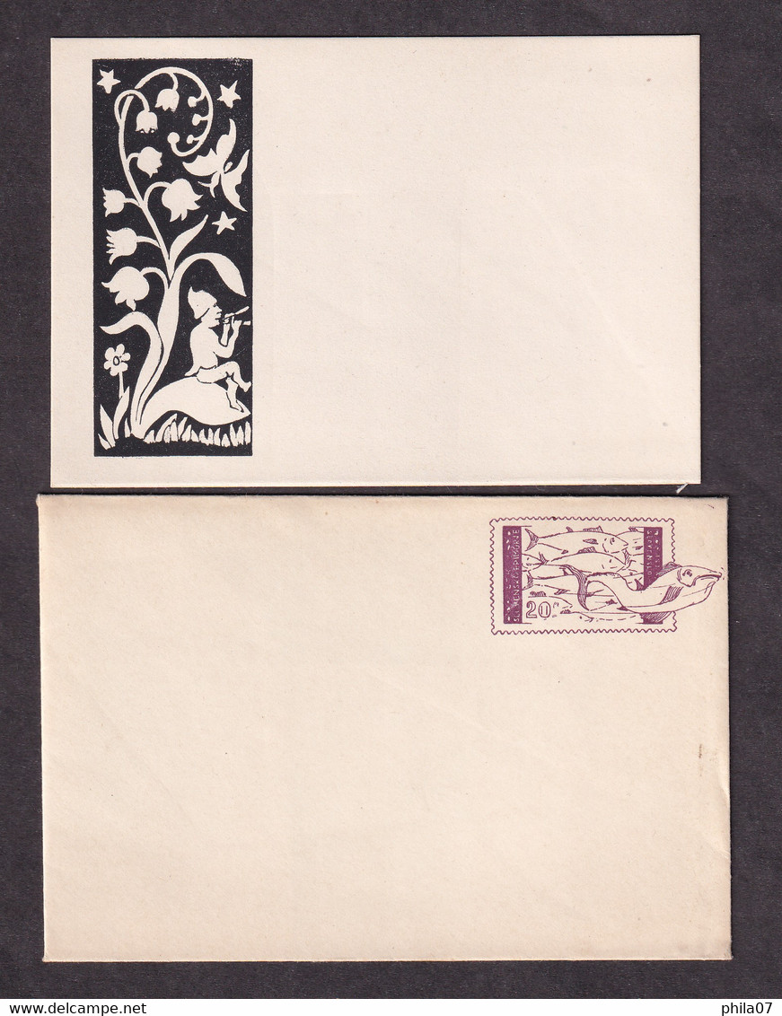 Philatelic Souvenir Of The Time. Print On Smaller Size Envelope And On Card Inside The Envelope. / 4 Scans - Joegoslavische Bez.: Slovenische Kusten